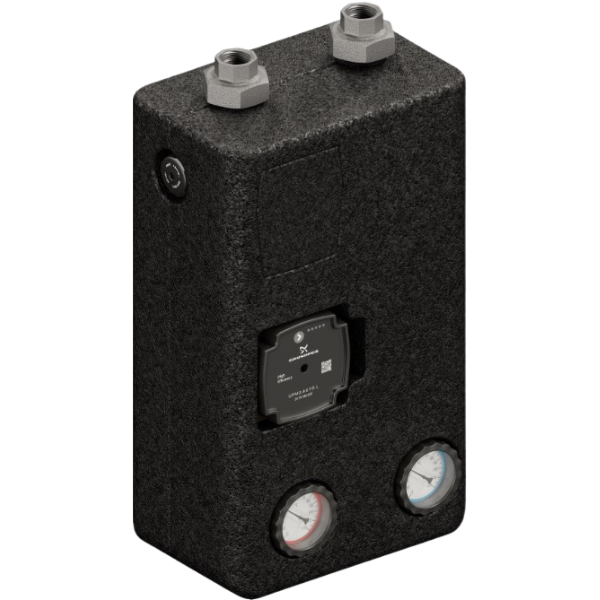 Wnętrze grupy pompowej Elterm