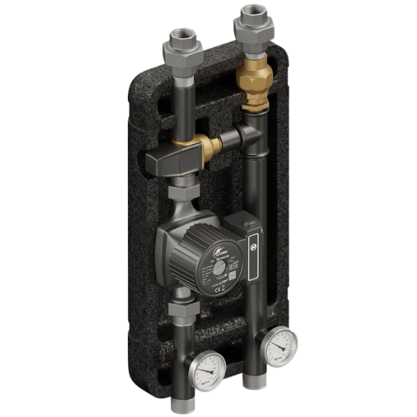 Grupa pompowa termostatyczna DN32 z zaworem VTA 572 ESBE i pompą obiegową 32/7 230 V LFP Elterm 632550