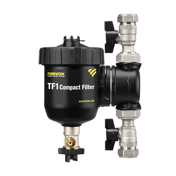 TF1 Compact – separacja hydrocyklonowa i magnes neodymowy, czyszczenie bez demontażu