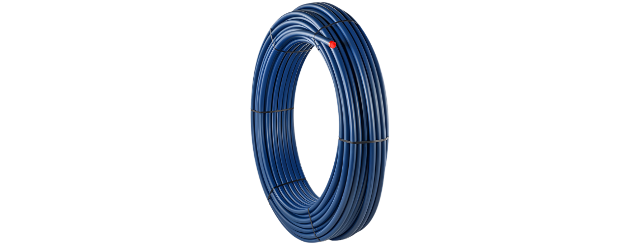 Rura PE 100 RC niebieska – Magnaplast, rura wodociągowa do wody pitnej, odporna na pękanie i kamienie