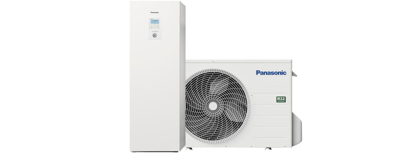 Panasonic Aquarea High Performance All-in-One 185 l, KIT-ADC5JE5 — split R32, generacja J, kompaktowa obudowa