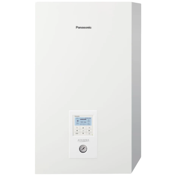 Jednostka wewnętrzna Aquarea T-CAP H — hydraulika, przepływomierz i filtr wody