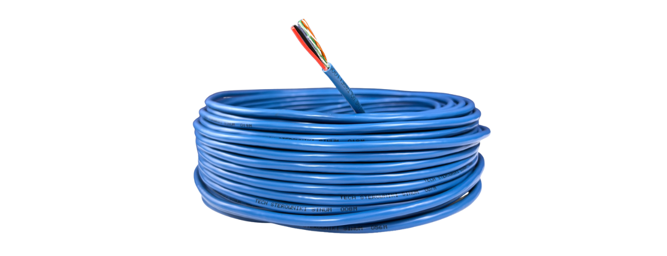 Przewód KB‑SBUS 300 m – kabel SBUS z zasilaniem 2×0,75 mm + 2×2×0,5 mm do systemu Sinum (TECH)
