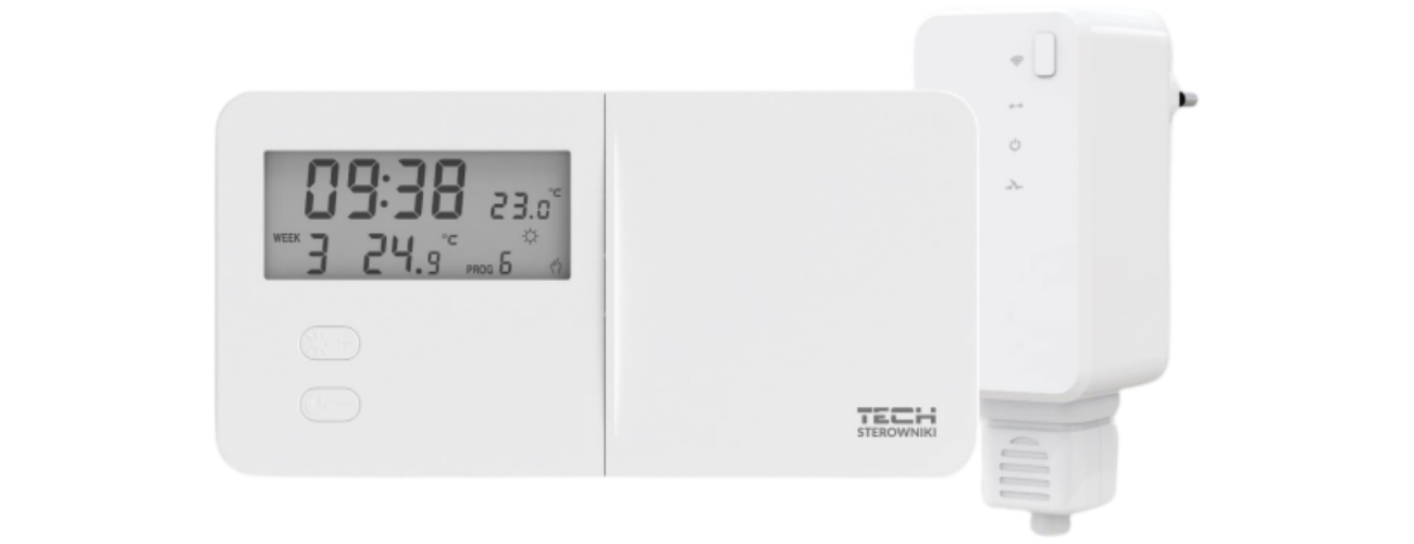 Regulator bezprzewodowy Tech T-9.2 – nadajnik i odbiornik