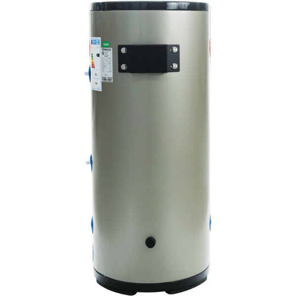 Bufor wiszący 100 l jako sprzęgło hydrauliczne w instalacji z pompą ciepła