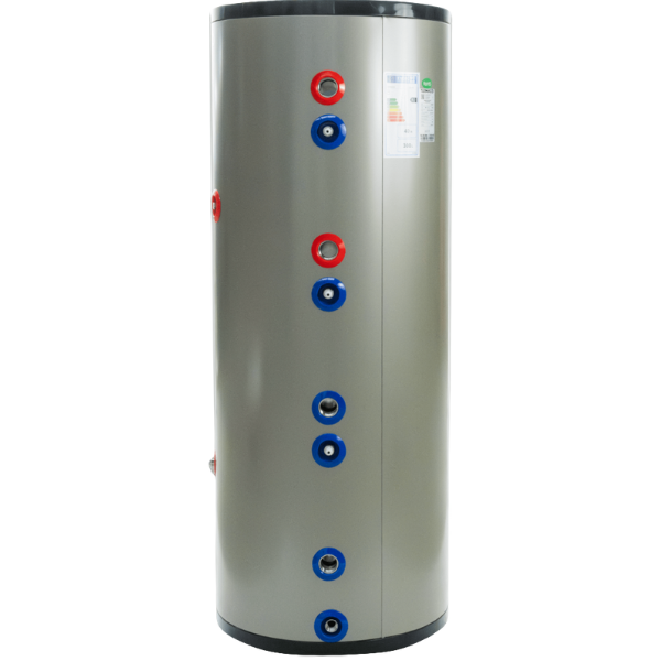 Stal nierdzewna DUPLEX 2001 i izolacja PUR – przekrój bufora TERMACO SSB-300