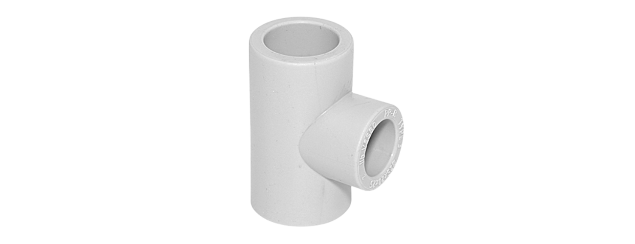 Trójnik zgrzewany PP-R 110 mm VESBO PP 301-110-V – widok produktu