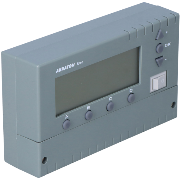 AURATON Ursa – obsługa do 3 pomp C.O., pompy C.W.U., wentylatora i zaworu 3‑drogowego; czujniki do 15 m