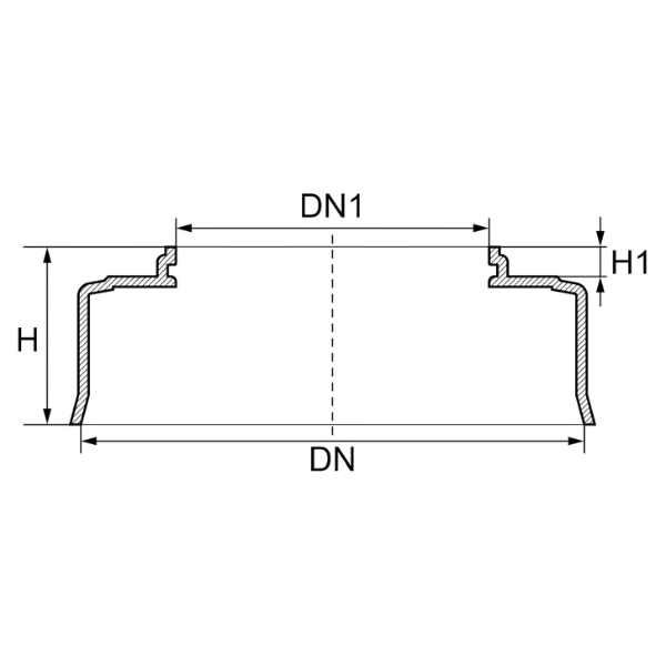 Adapter teleskopu Magnaplast 425 × 295 – dopasowanie sekcji i regulacja wysokości