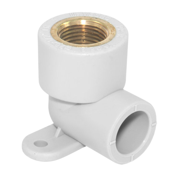 Kolano wieszak VESBO – stabilizacja armatury na ścianie