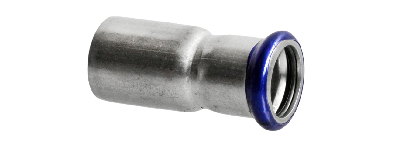 Nypel redukcyjny zaprasowywany 108 × 54 mm VESBO INOX STEEL IZMR-10854 – widok produktu