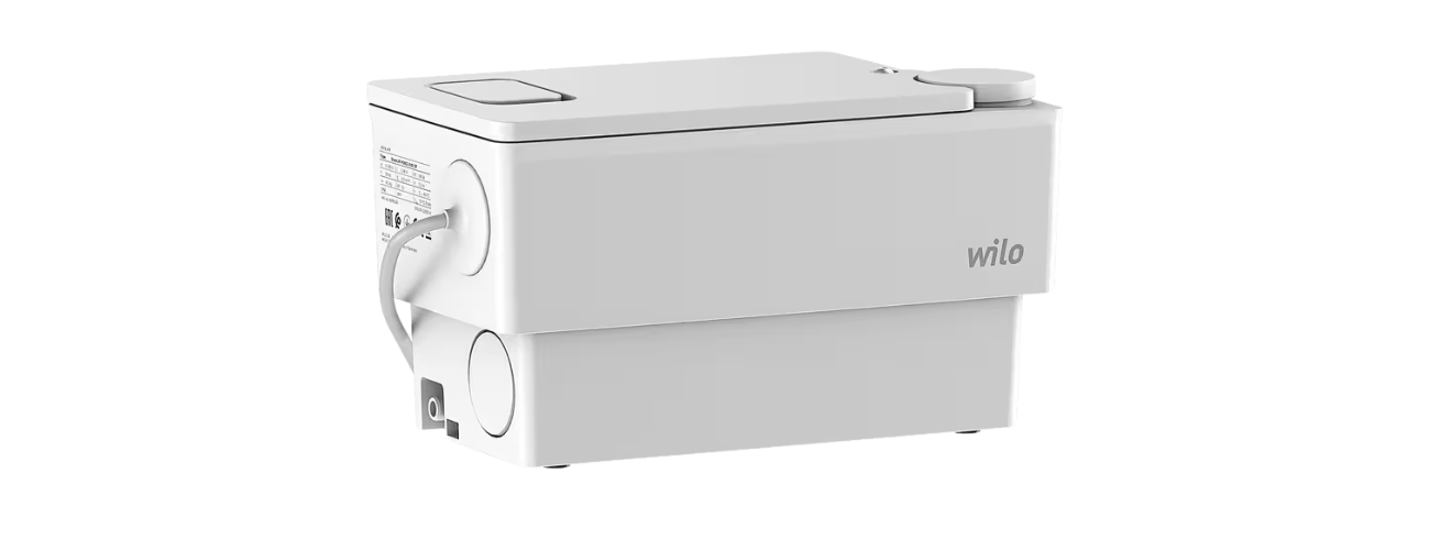Wilo DrainLift MINI3‑XXS‑EF – kompaktowa pompownia do umywalki, prysznica i wanny