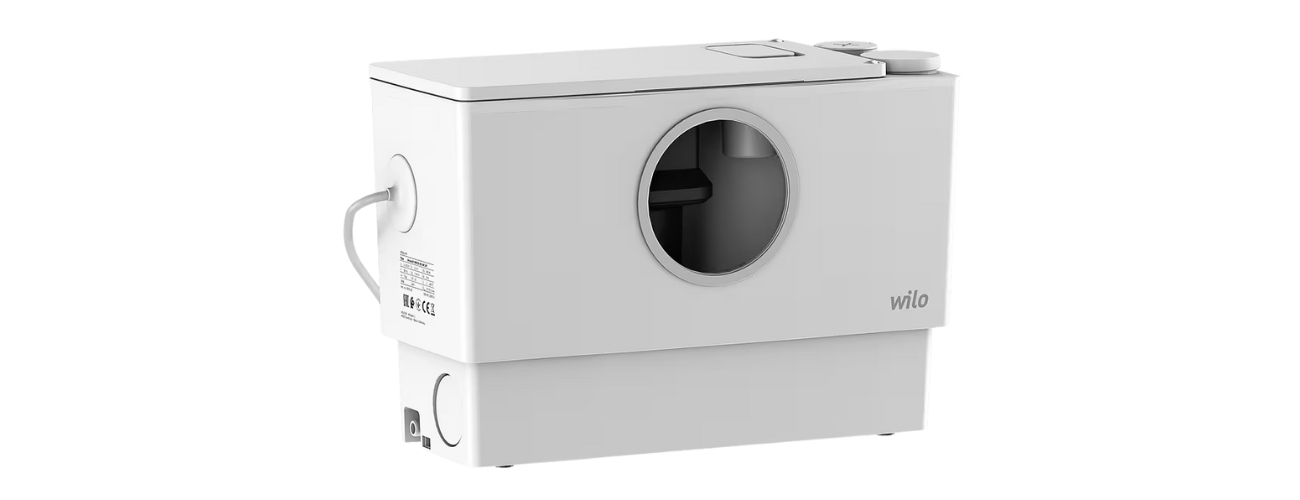 Wilo DrainLift MINI3-XS/WC-EF – kompaktowa pompownia do WC, prysznica, wanny i umywalki