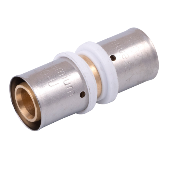 Złączka mosiężna VESBO – średnica 16 mm, technologia Press U