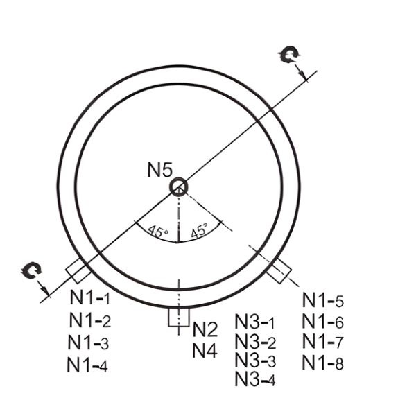 Zbiornik buforowy BVE 200 L Aquatec – przyłącza po jednej stronie, porządek hydrauliczny i serwis