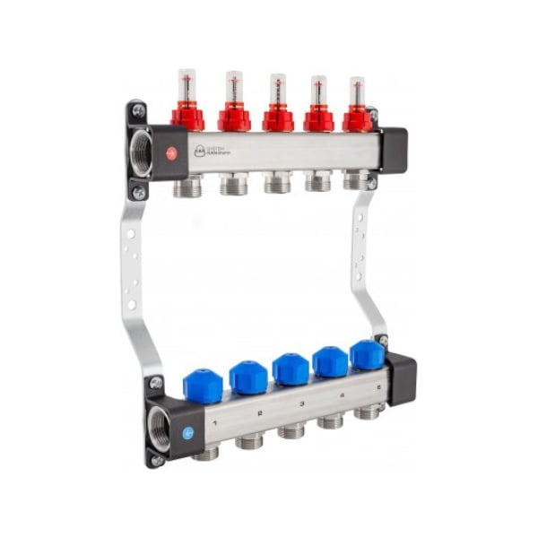 Top 10 rozdzielaczy do podłogówki – precyzja, rotametry, serwis