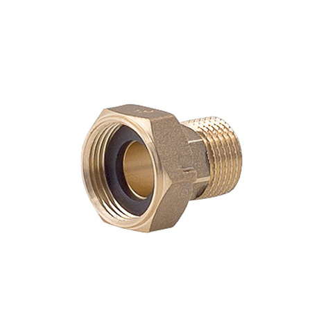 Półśrubunek mosiężny 1 1/4" nakrętny AS-GAZ PAS5/4WZ