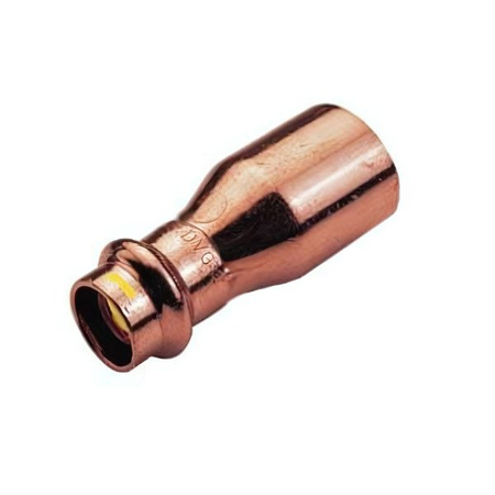 Nypel redukcyjny zaciskowy miedziany 35 x 28 mm GAZ/WODA Frabo RS9243035028000
