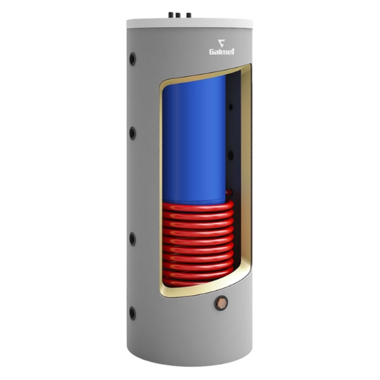 Zbiornik kombinowany akumulacji ciepła Kumulo SG(K) 600/200 L z wężownicą spiralną Galmet 71-608000