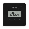 Regulator pokojowy bezprzewodowy R-8b Plus czarny Tech WG.11.0298