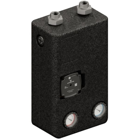 Grupa pompowa termostatyczna PRO DN25 z zaworem VTA 372 ESBE i pompą obiegową 25/7 230 V Grundfos Elterm 629570