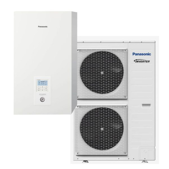 Pompa ciepła split Aquarea High Performance H R410A 12 kW 400 V Panasonic KIT-WC12H9E8