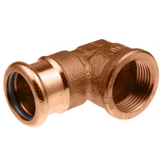 Kolano miedziane Copper Woda GW 1/2" x 15 mm 90 st. KAN-therm Press 2265069003