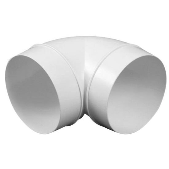 Kolano wentylacyjne ABS 150 mm 90 st. Awenta KO150-23