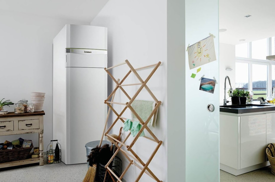 Pakiet pompa ciepła gruntowa flexoCOMPACT VWF 118/4 + VRC 720 Vaillant 0010044213