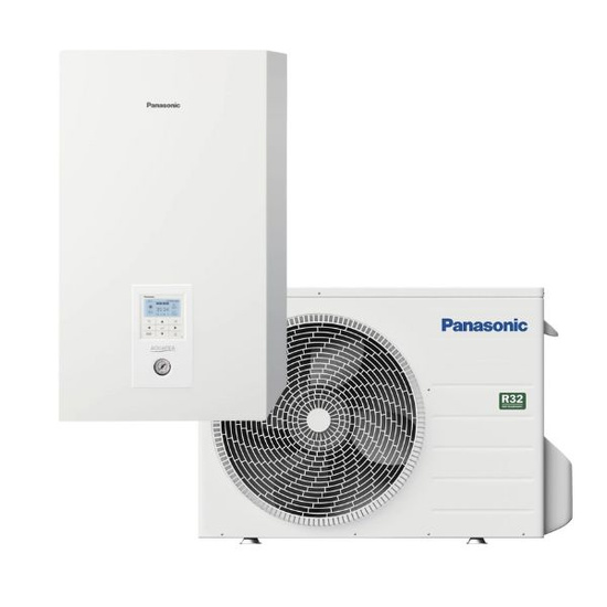 Pompa ciepła split Aquarea High Performance J R32 3 kW 230 V Panasonic KIT-WC03J3E5