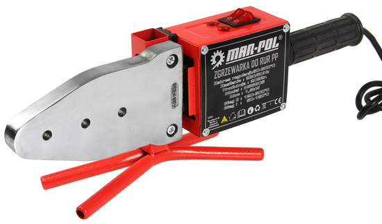 Zgrzewarka do rur PP 16-63mm 1,5 kW + akcesoria MAR-POL M55905
