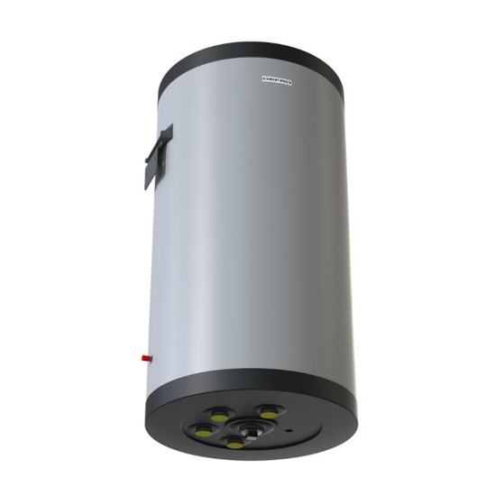 Zbiornik buforowy DBO W 100 L wiszący Defro BCW-DBO-100-D-W