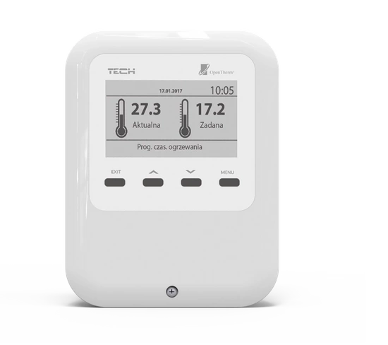 Regulator pokojowy WiFi OT z komunikacją OpenTherm Tech WG.11.0563