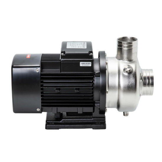 Pompa przemysłowa hydroforowa jednostopniowa PMC 1500 INOX 1,5 kW 400 V IPRO IBO 002970