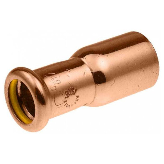 Redukcja nyplowa miedziana Copper Gas 22 x 15 mm KAN-therm Press 2263221001