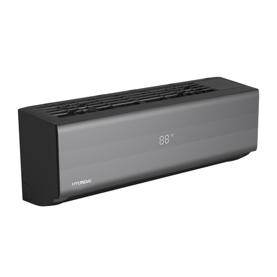 Klimatyzator ścienny Carbon Grey 2,6 kW Hyundai HRP-M09CGI + HRP-M09CGO