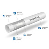 Rura wielowarstwowa PERTAL PE-RT II/AI/PE-RT II 16 x 2 mm (600 m) KAN-therm ultraPRESS 1029196307