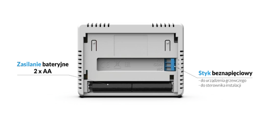 Regulator pokojowy przewodowy dwustanowy T-4.1 Tech WG.11.0630