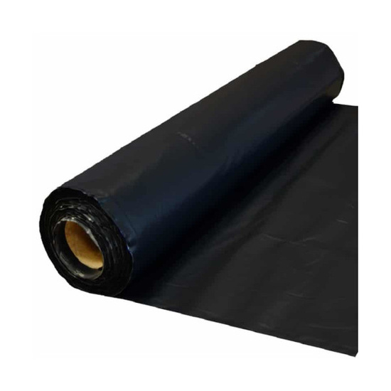 Folia izolacyjna czarna budowlana ATEST IZO-V 0,3mm 4x25m Warter Polymers