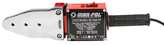 Zgrzewarka do rur PP 16-63mm 1,5 kW + akcesoria MAR-POL M55905