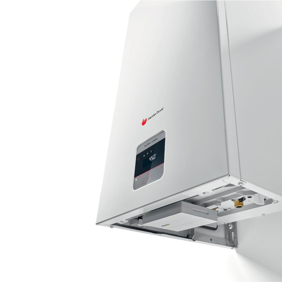 Kocioł gazowy kondensacyjny dwufunkcyjny wiszący IsoTwin Condens z wbudowanym zasobnikiem T 26 CS/1 (N-PL) Saunier Duval 0010025220