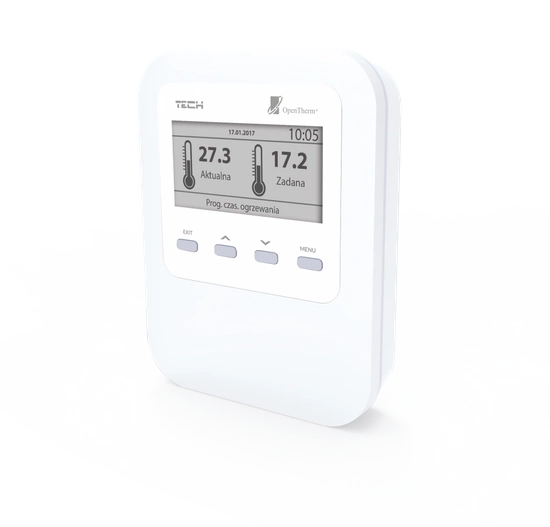 Regulator pokojowy WiFi OT z komunikacją OpenTherm Tech WG.11.0563