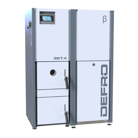 Kocioł na pellet Beta Plus 17 kW Defro KCO-BETA-17-P