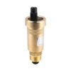 Odpowietrznik automatyczny pionowy PrimoVent G3/8" z Aquastop i zaworem stopowym R1/2" Afriso 7773510