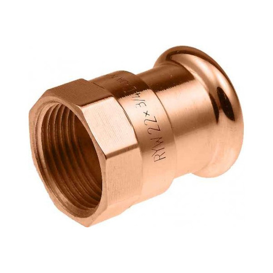 Złączka miedziana Copper Woda GW 1/2" 15 mm KAN-therm Press 2265044003