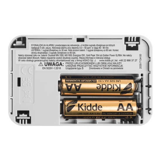 Czujnik czadu 2030-DCR KIDDE KID-2030-DCR