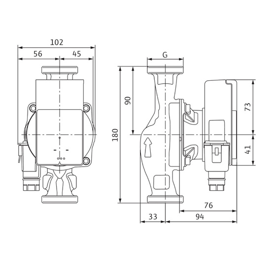 Pompa obiegowa Atmos PICO 25/1-6 Wilo 4232694