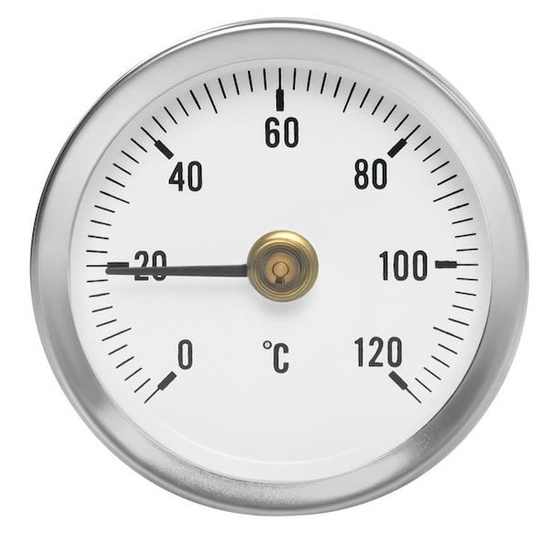 Termometr przylgowy tarczowy 63 mm Goshe 0705.331