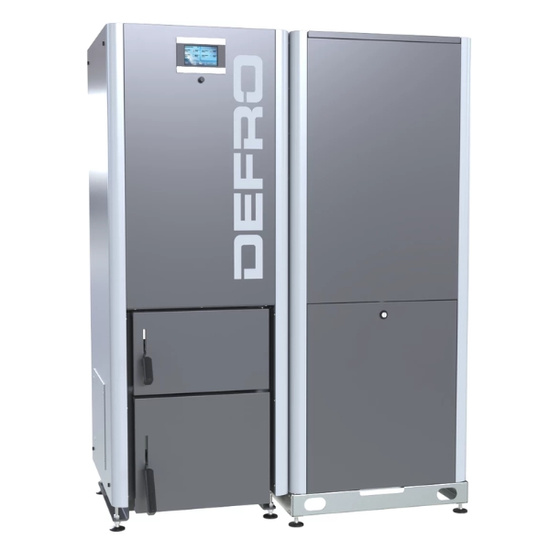 Kocioł na pellet Gamma 25 kW prawy Defro KCO-GAMMA-25-P