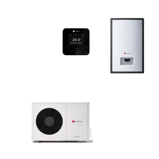 Pakiet pompa ciepła split Saunier Duval GeniaAir OS HA 7-5 OS 230V + moduł ścienny HA 7-5 WSB + regulator SRC 720 550010044273